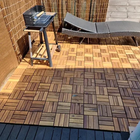 캠프장 Mobil Chez L Habitants 생장드몽